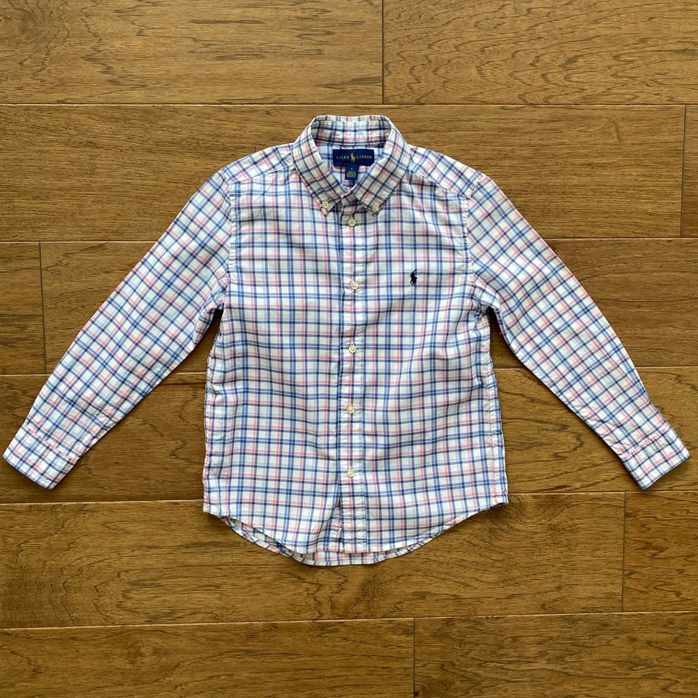 Polo by Ralph Lauren Kids Multicolor Checkered Shirt